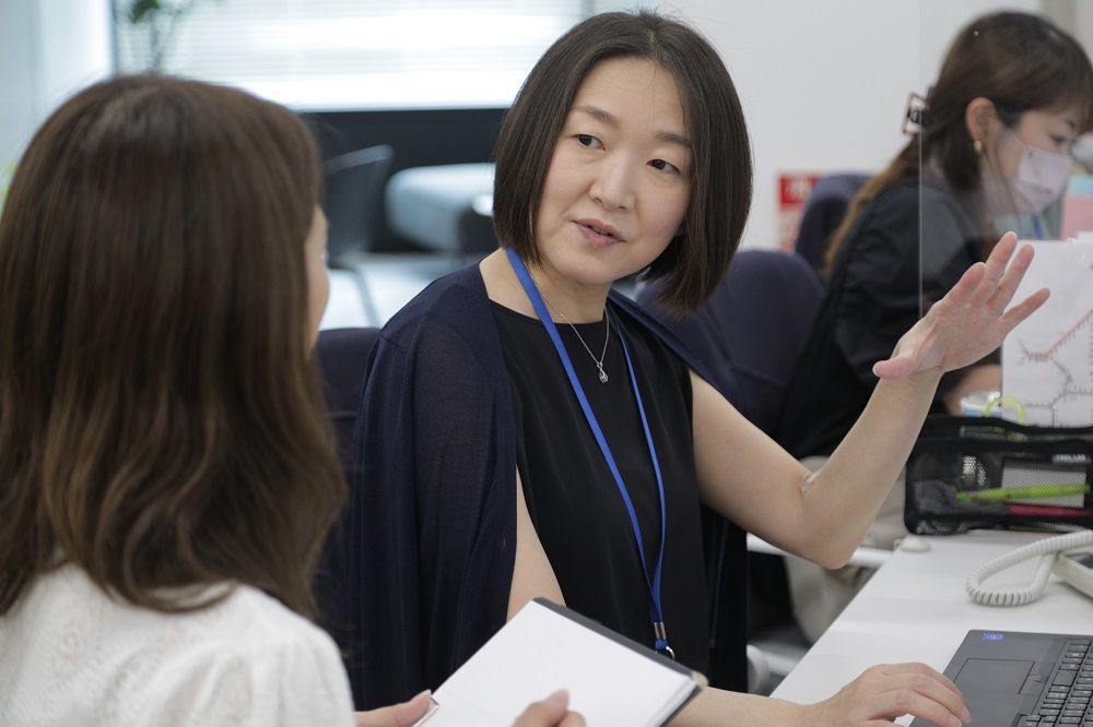 RSジョブコーディネーターの渡瀬さん