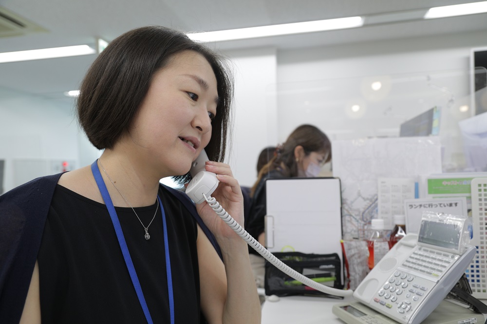 RSジョブコーディネーターの渡瀬さん